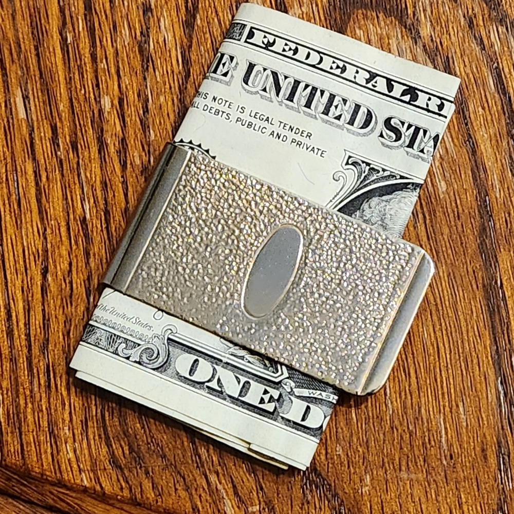 Vintage Blank Engravable Money Clip